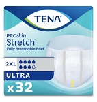 Brief TENA  2XLG  Stretch Ultra Disposable Heavy Absorbency   (2XLG ) 64